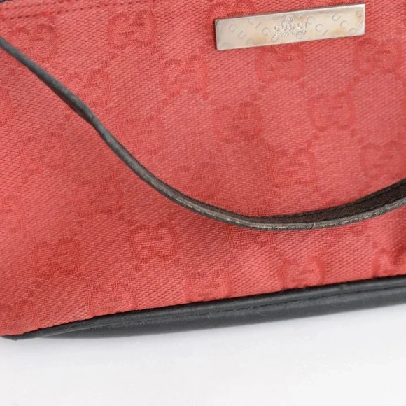 Gucci GG Canvas Red Boat  Pochette Mini Bag Purse - Picture 12 of 16